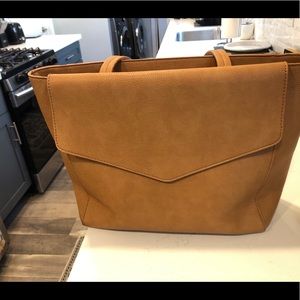 Urban Expressions luxury vegan leather tote